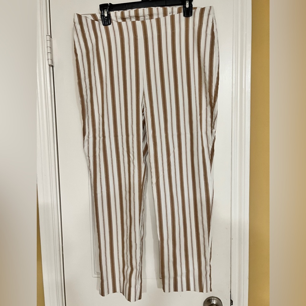 Chicos straight leg pull on Pants sz 3P (16P)